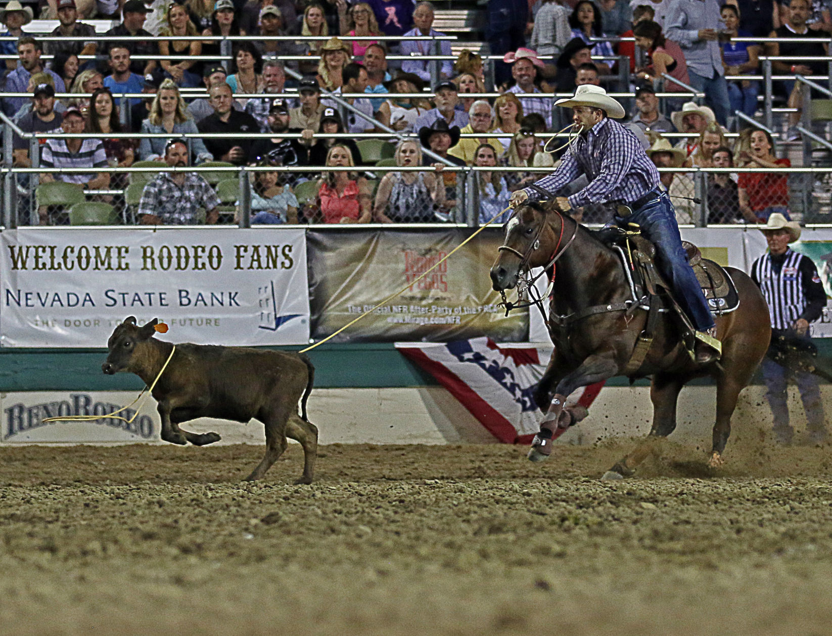 Reno Rodeo Short-Go Winners -- Tie-Down Roping -- Jake Hannum